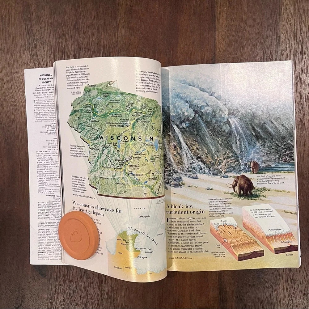 Vintage National Geographic Magazine August 1977‎ Volume 152 No.2